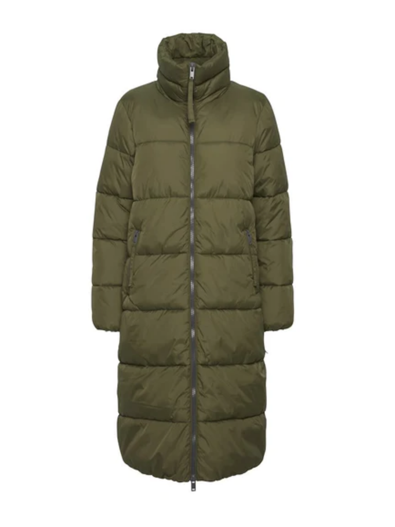 B. Young Beau Olive Coat