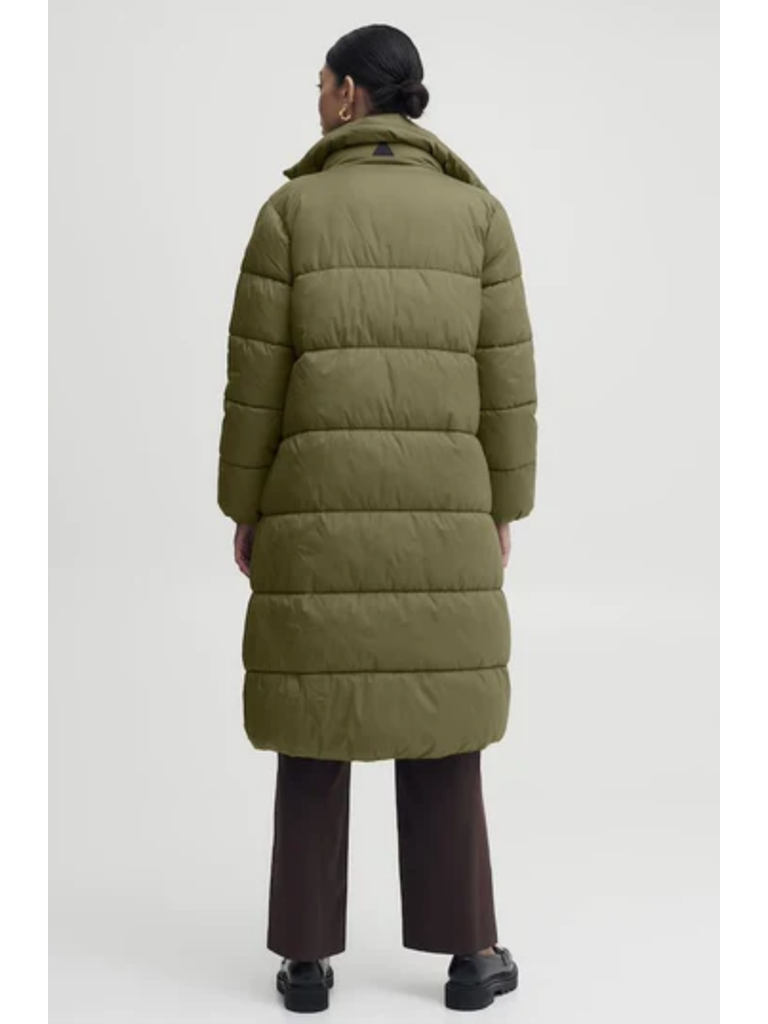 B. Young Beau Olive Coat