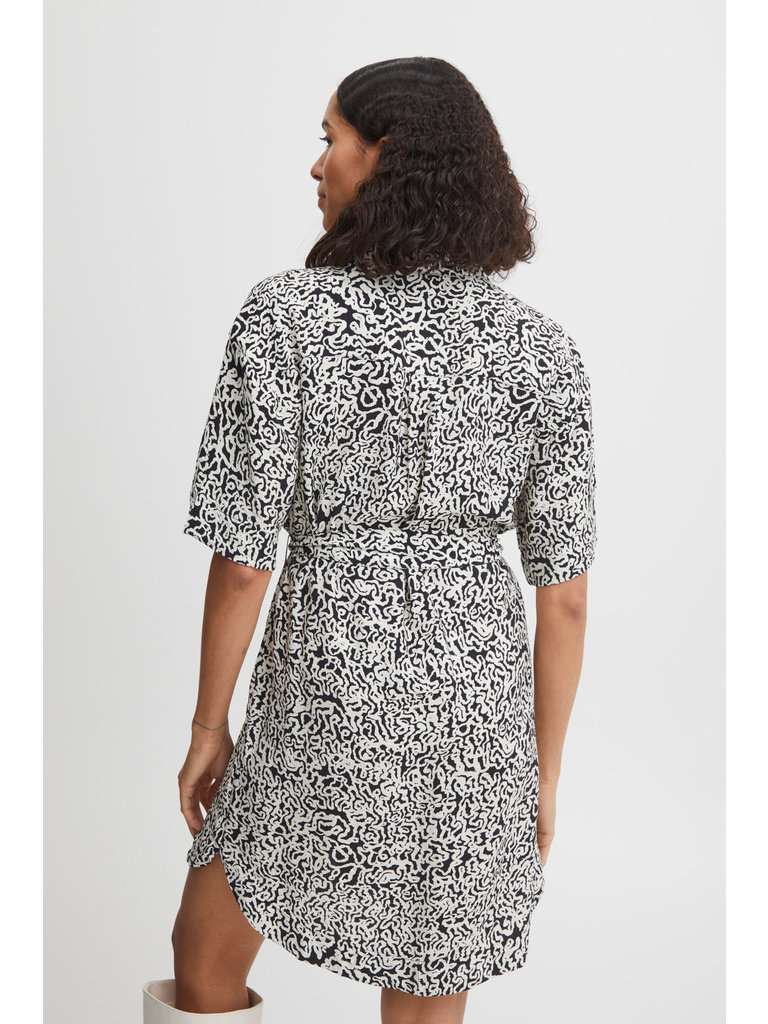 B. Young Printed Button Dress