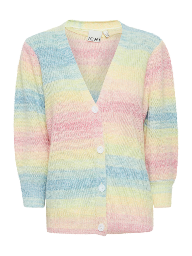 ICHI Soft Rainbow Cardi