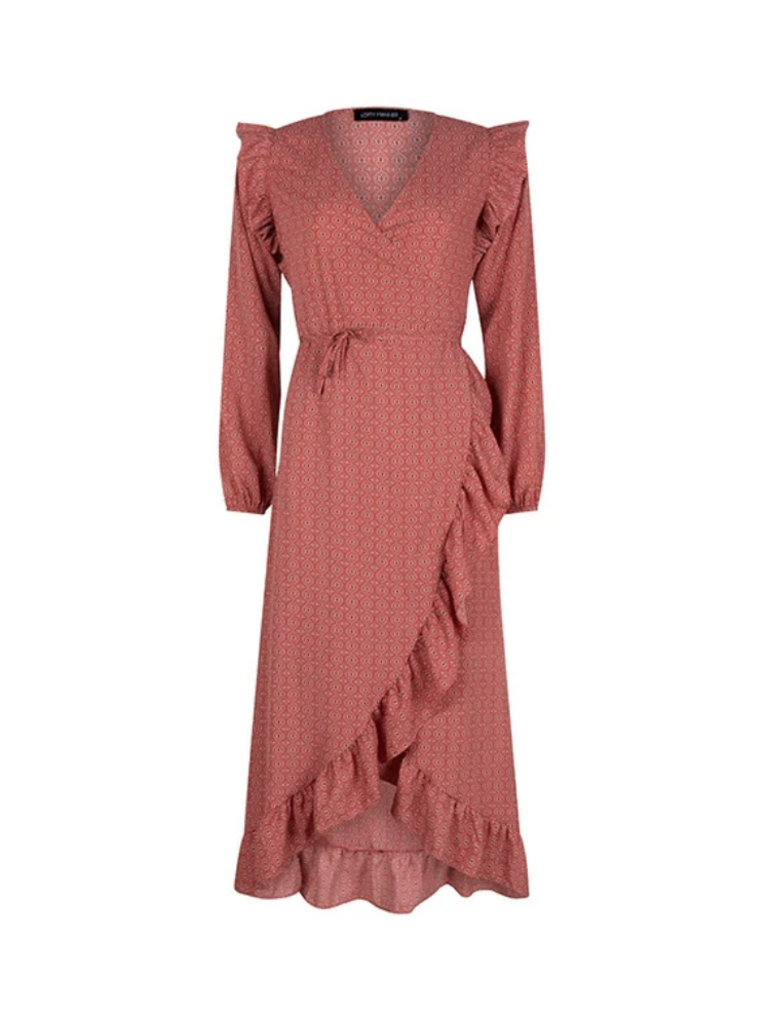 Lofty Manner Pink Mosaic Midi