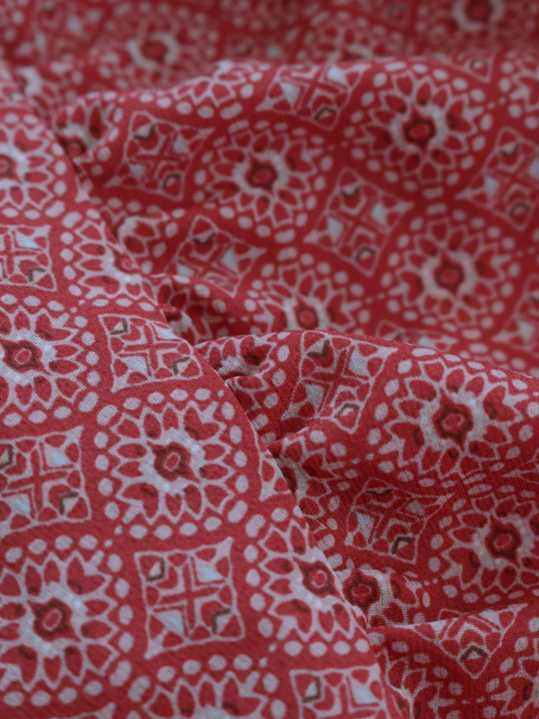 Lofty Manner Pink Mosaic Midi