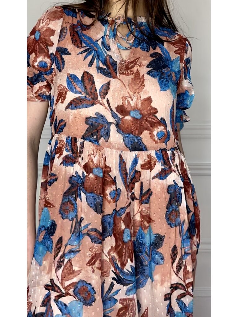 B. Young Capri Print Midi