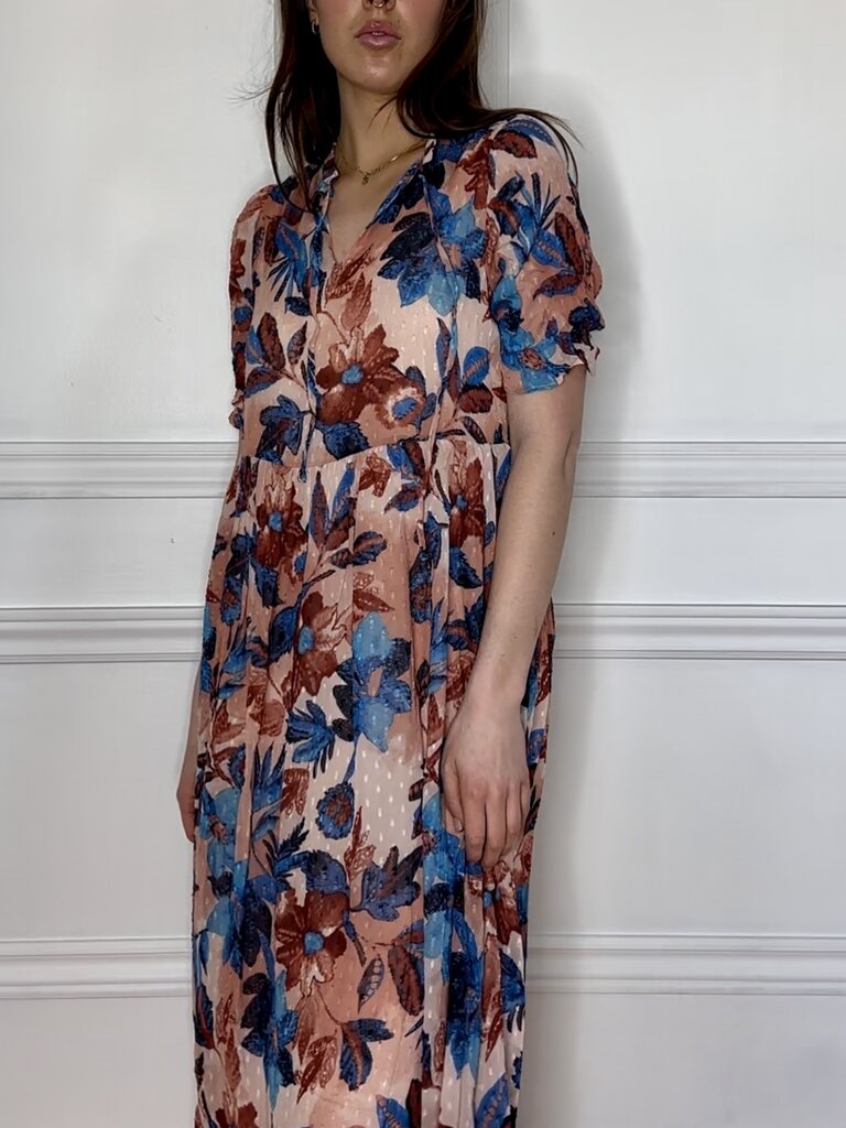 B. Young Capri Print Midi