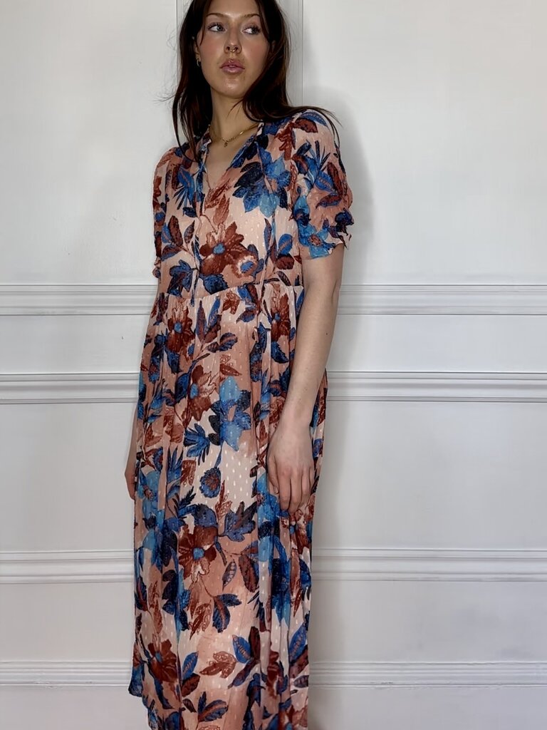 B. Young Capri Print Midi