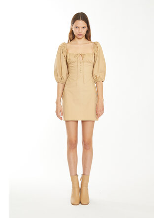 Glamorous Oat Open Back Mini