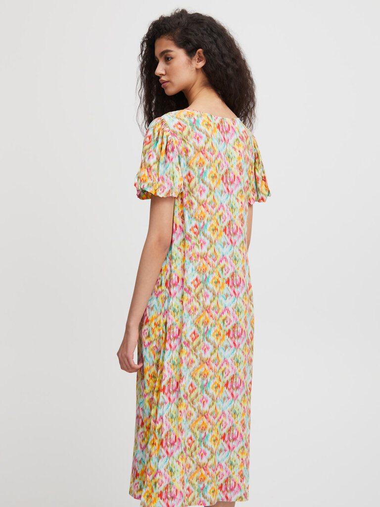 ICHI Peri Print Midi