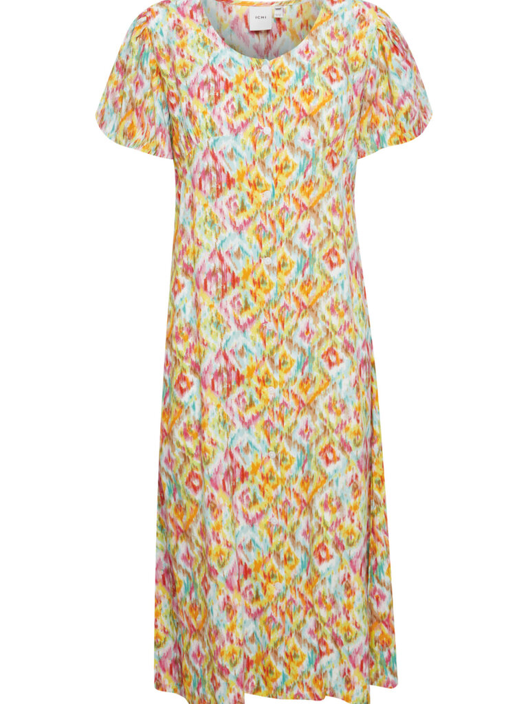 ICHI Peri Print Midi