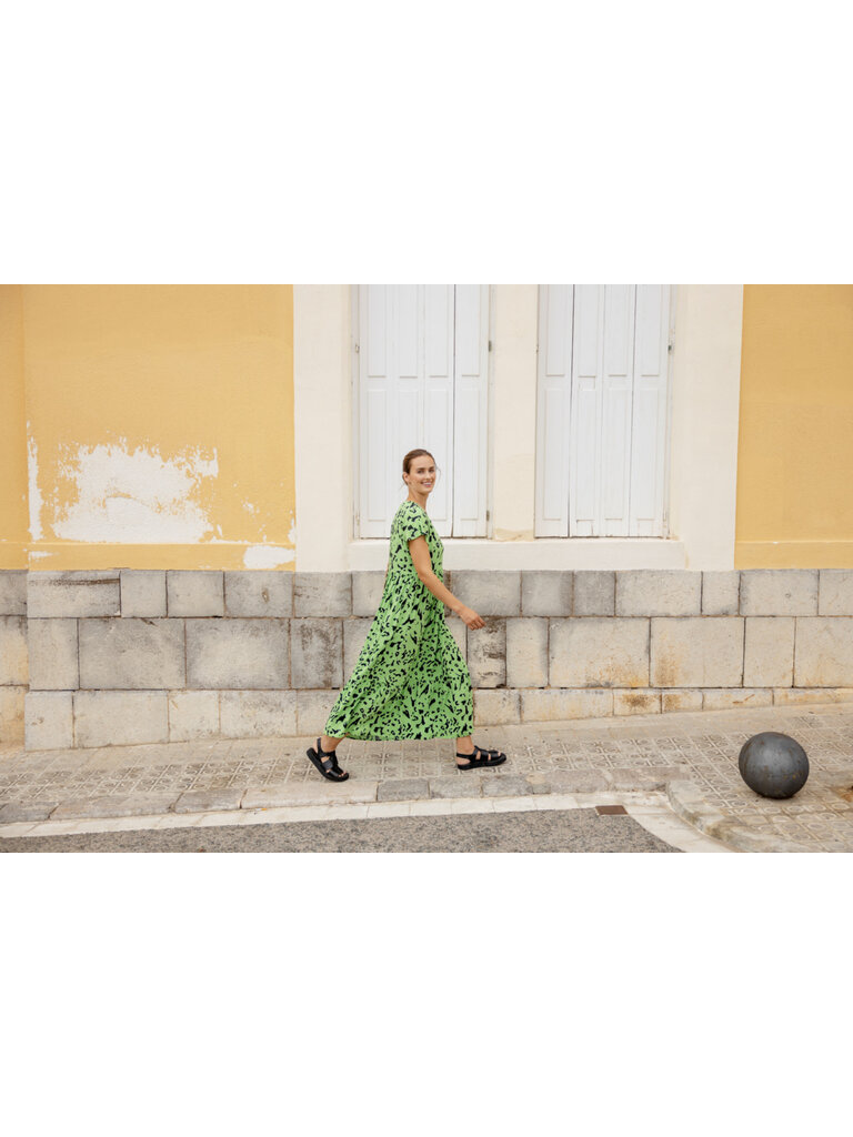 Fransa Electric Green Midi