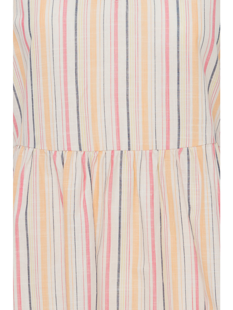 ICHI Peachy Stripe Dress