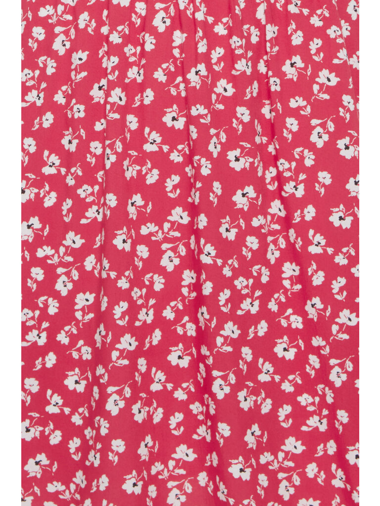 ICHI Raspberry Floral Dress