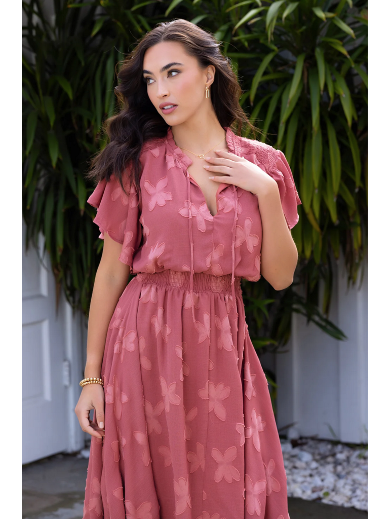 Bishop & Young Dusty Roses Dress