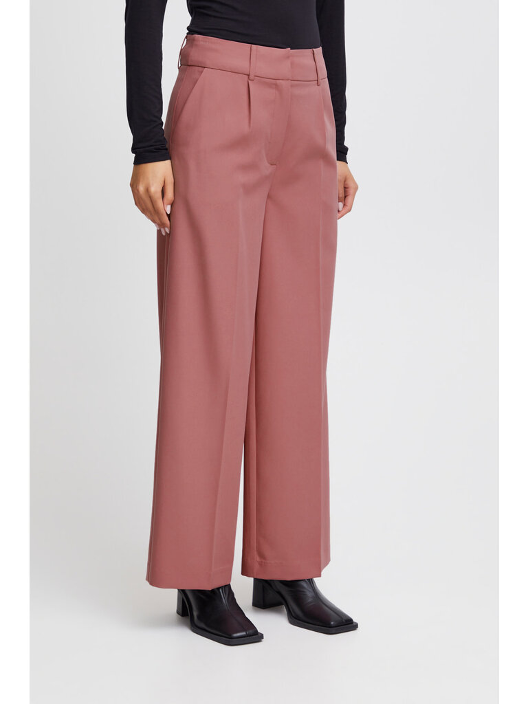 Dusty Rose Trousers - Sweet Pea Boutique