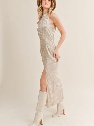 Sage The Label Champagne Disco Dress