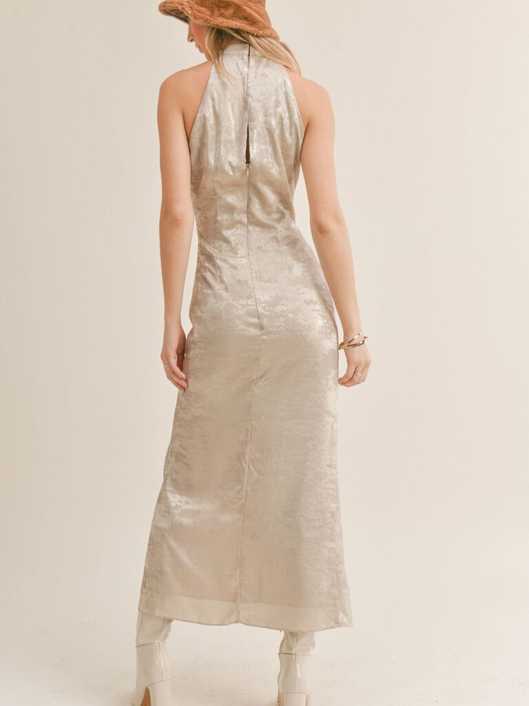 Sage The Label Champagne Disco Dress