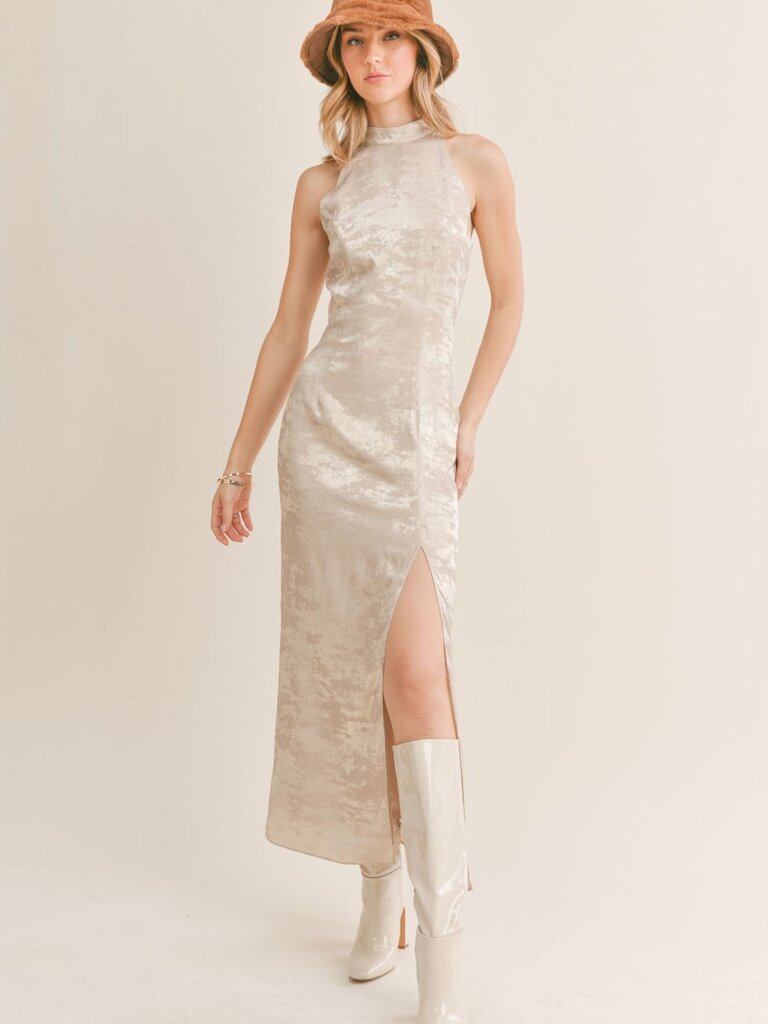 Sage The Label Champagne Disco Dress