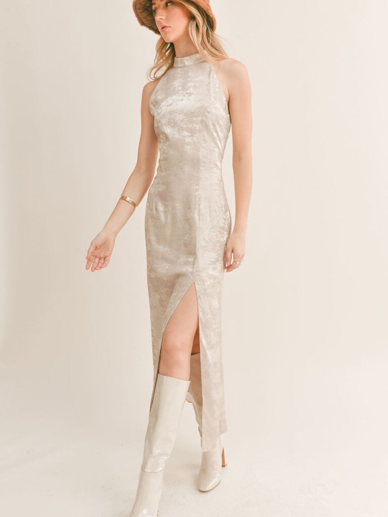 Sage The Label Champagne Disco Dress