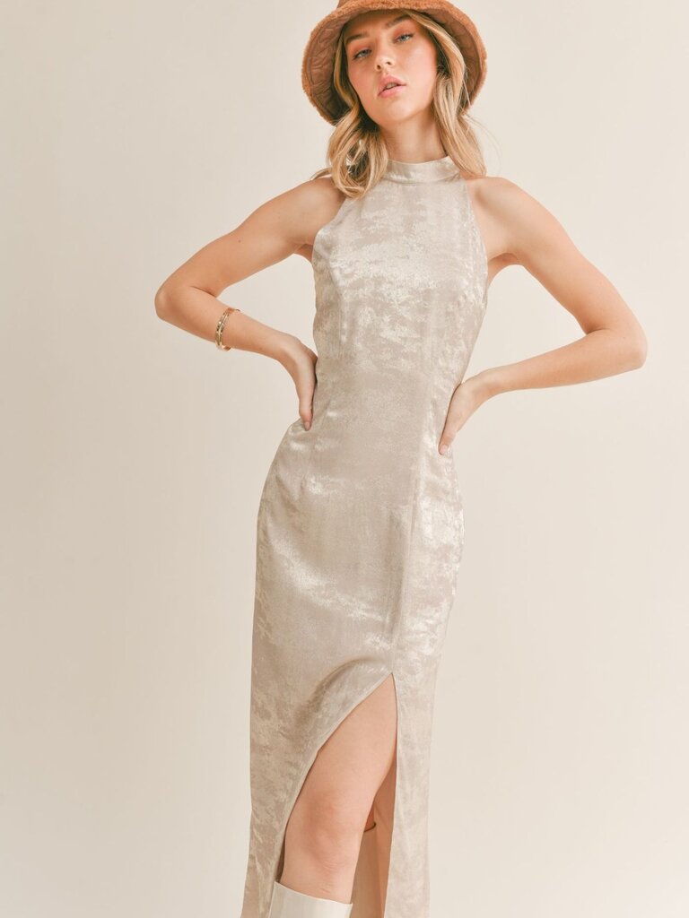 Sage The Label Champagne Disco Dress
