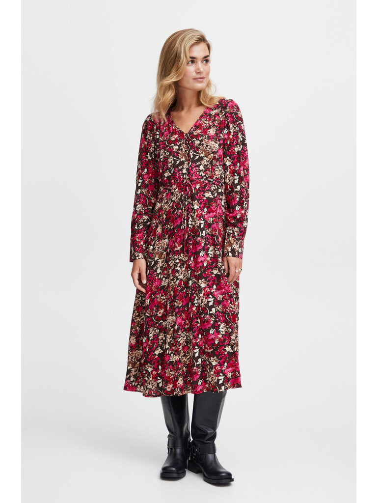 Fransa Kiki Floral Midi