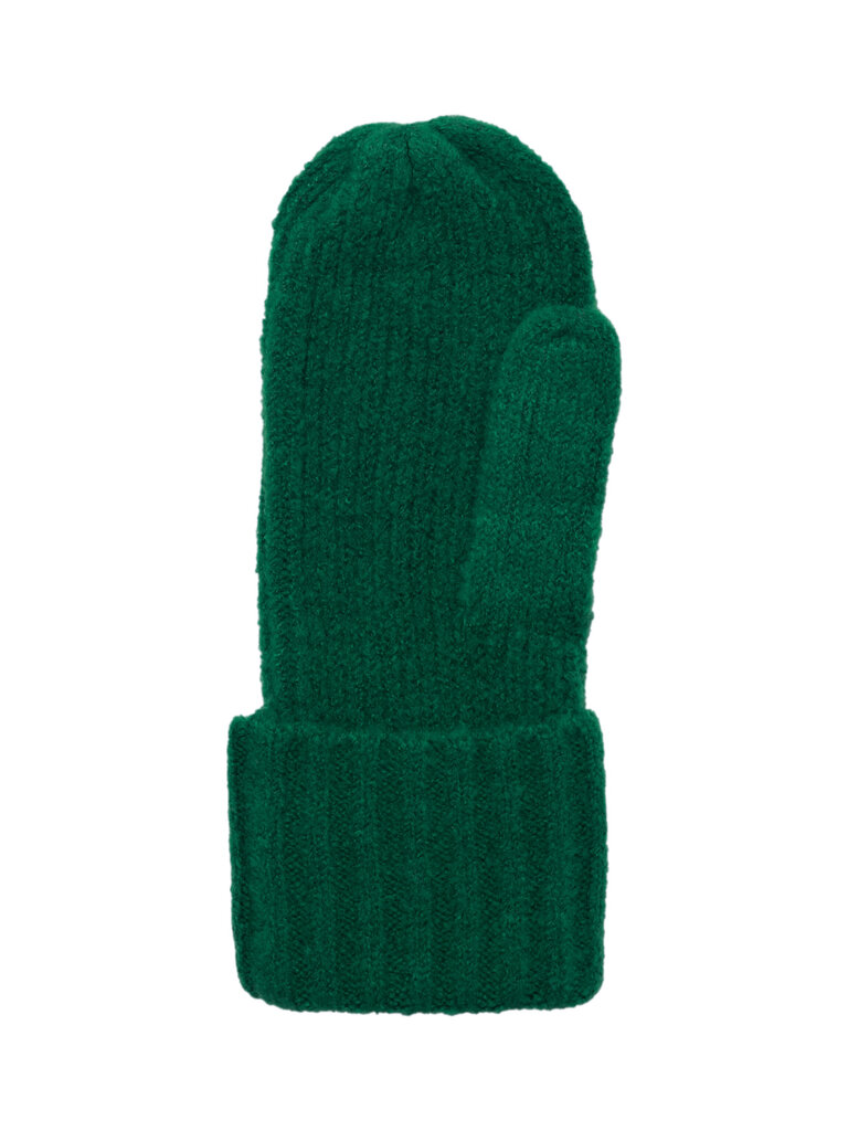 Green Knit Mittens