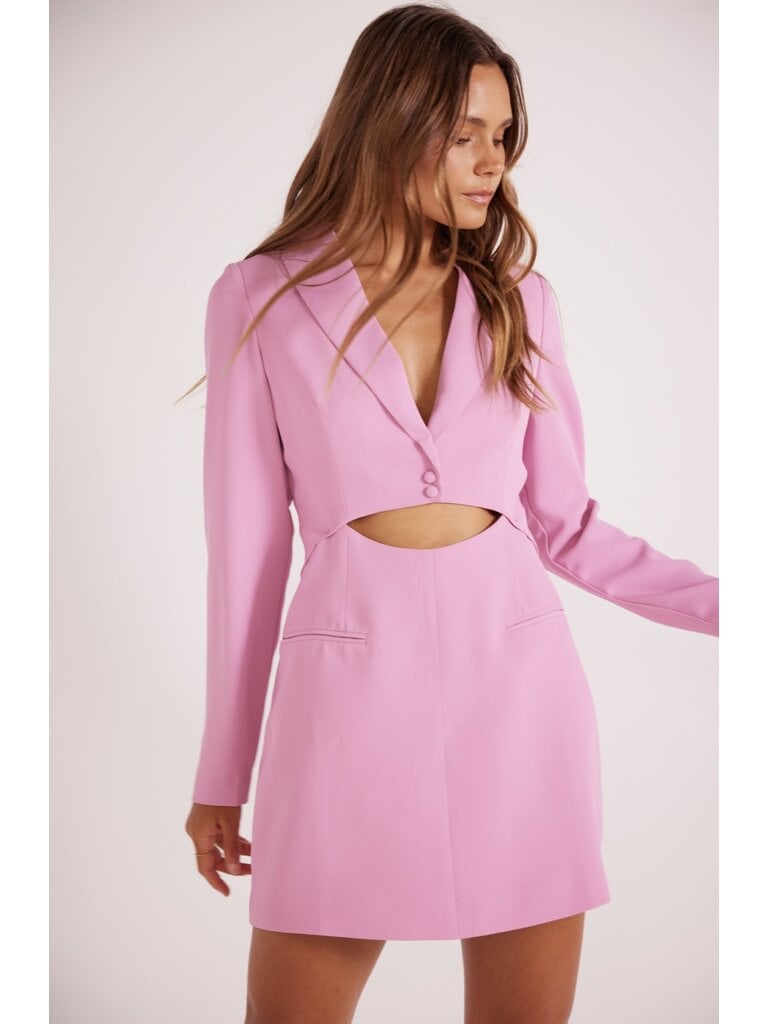 Mink Pink Pink Blazer Dress