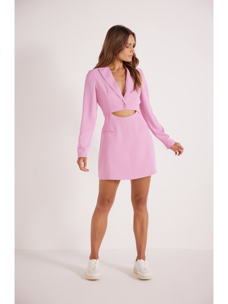 Mink Pink Pink Blazer Dress