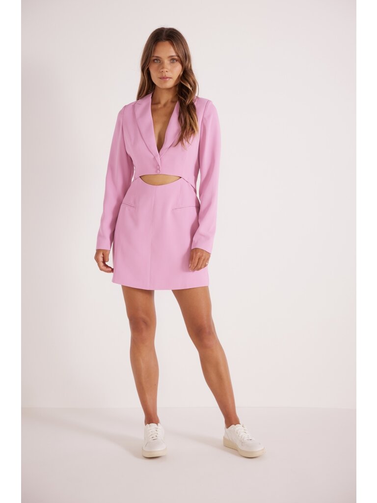 Mink Pink Pink Blazer Dress