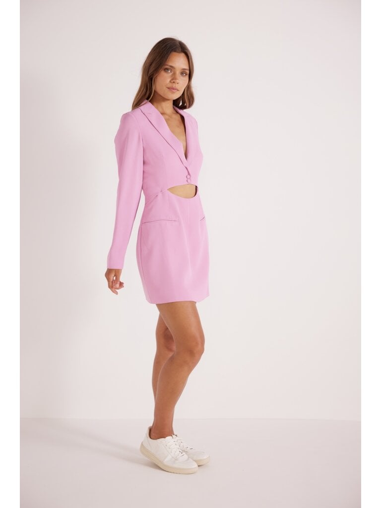 Mink Pink Pink Blazer Dress