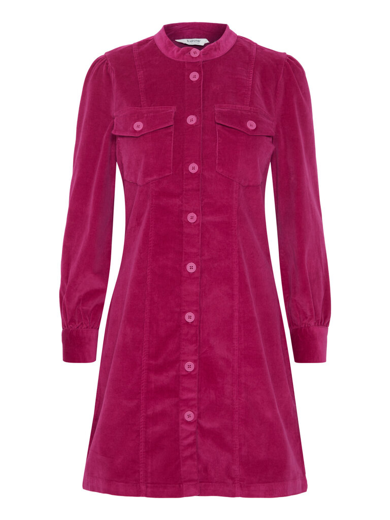 B. Young Fuchsia Cord Dress