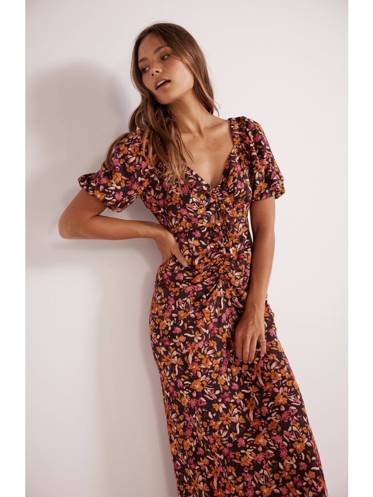 Mink Pink Bianca Floral Midi