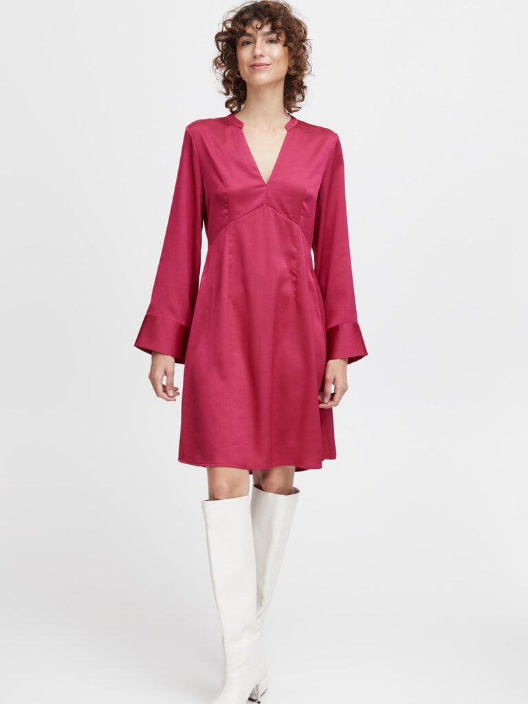 B. Young Silky Pink Dress