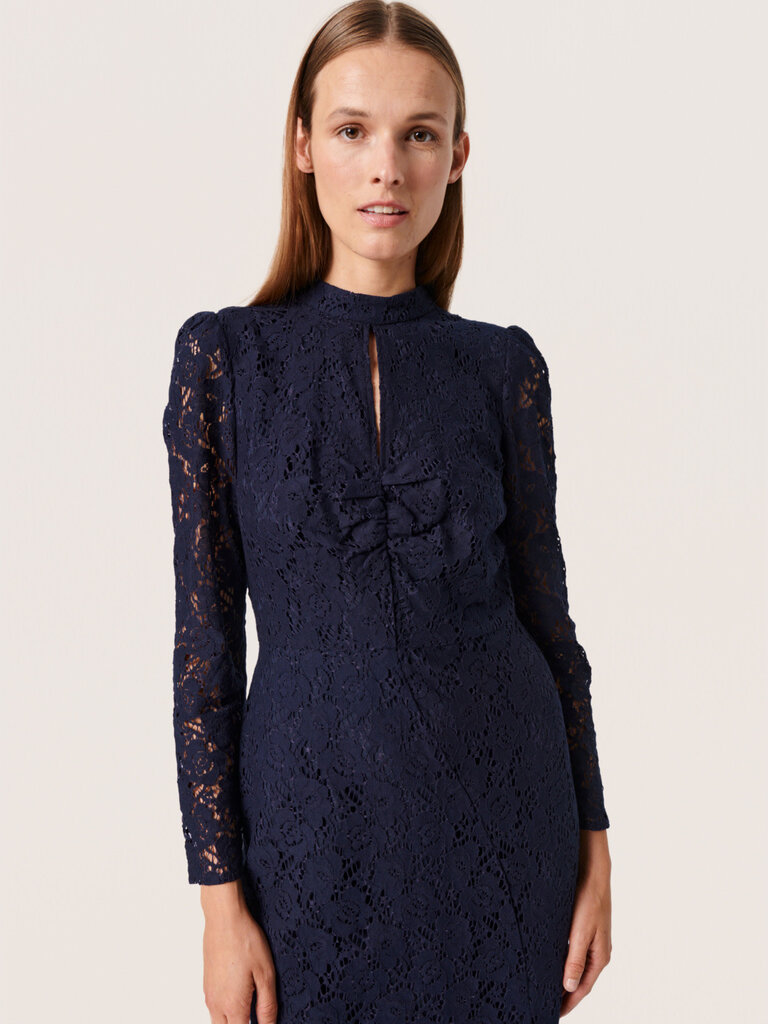 Soaked In Luxury Pipa Lace Midi