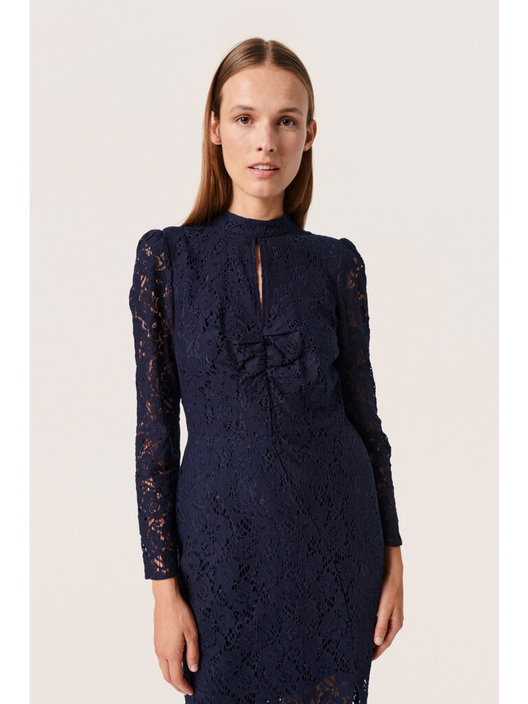 Soaked In Luxury Pipa Lace Midi