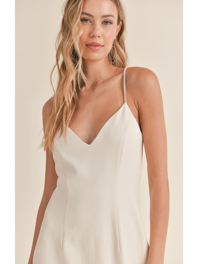 Sadie & Sage Ivory Midi Dress