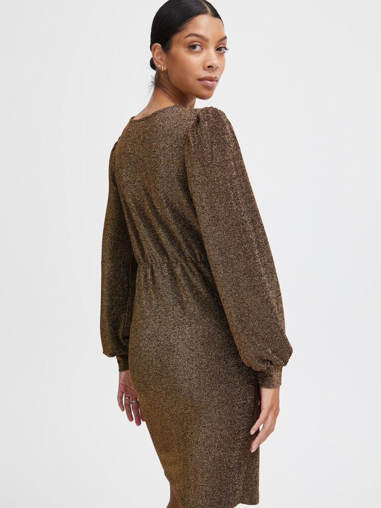 B. Young Sparkle Bronze Dress