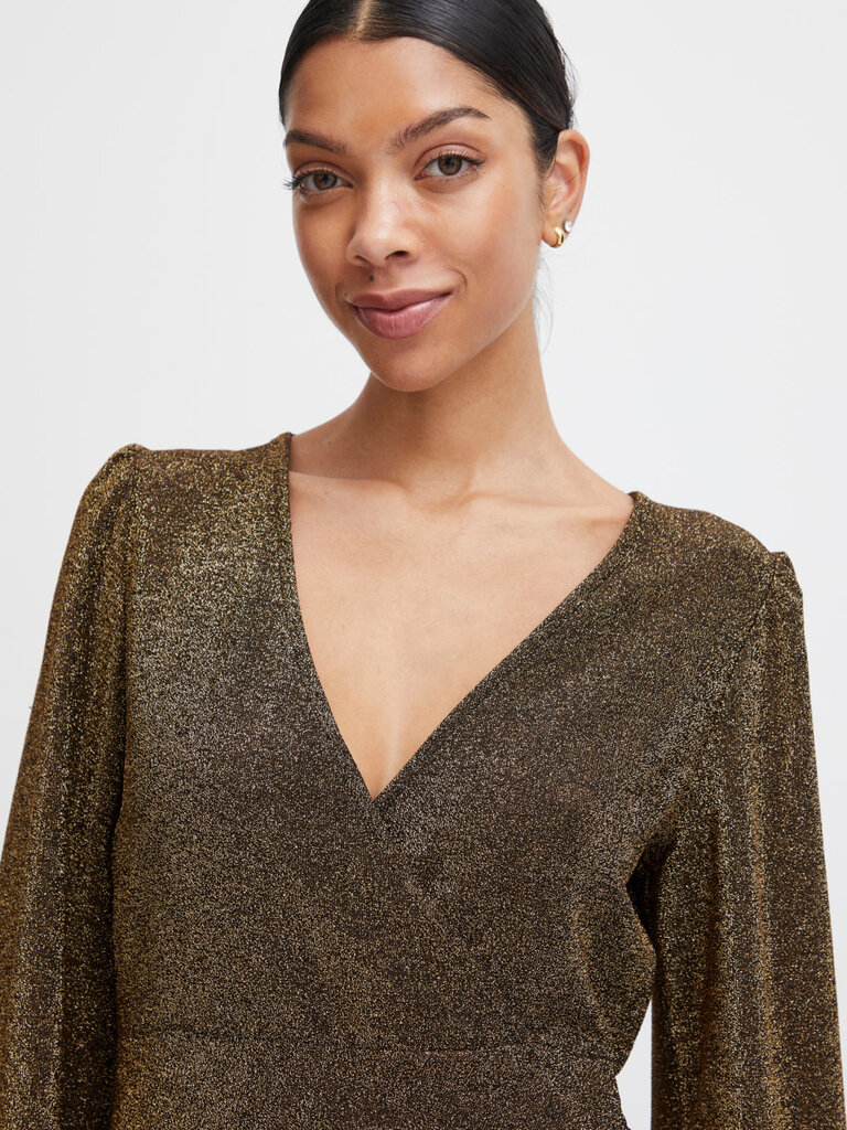 B. Young Sparkle Bronze Dress