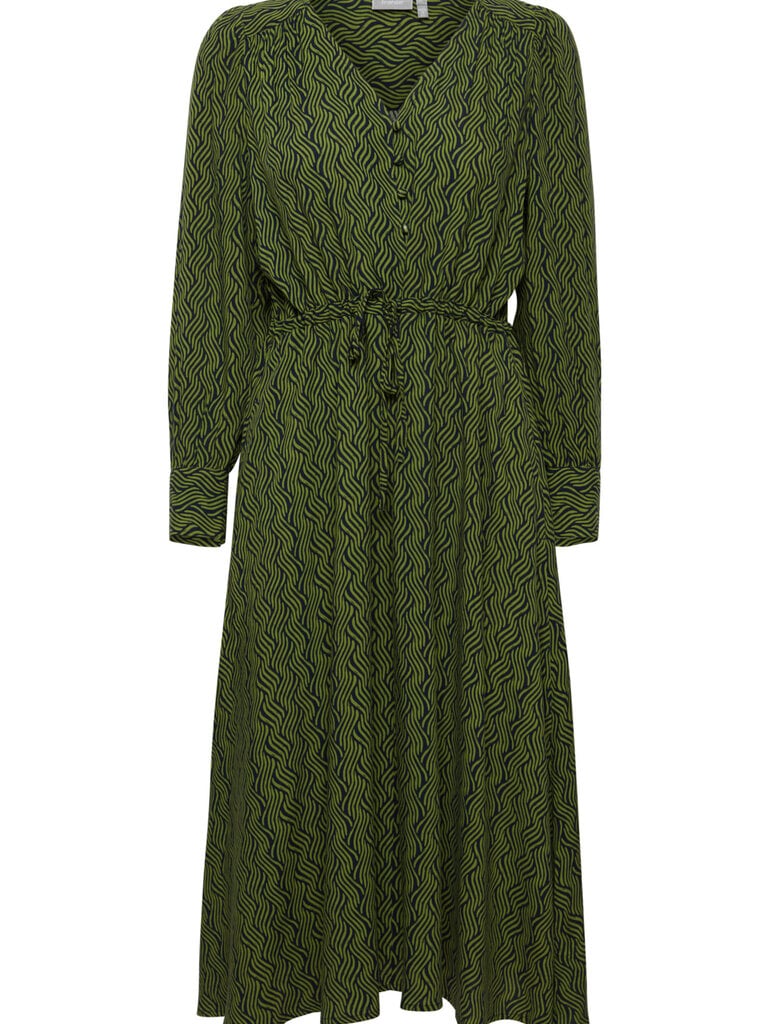 Fransa Neon Swirl Midi