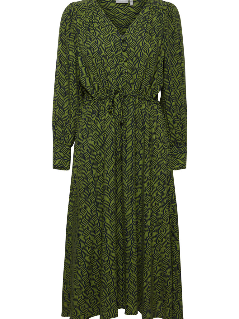 Fransa Neon Swirl Midi