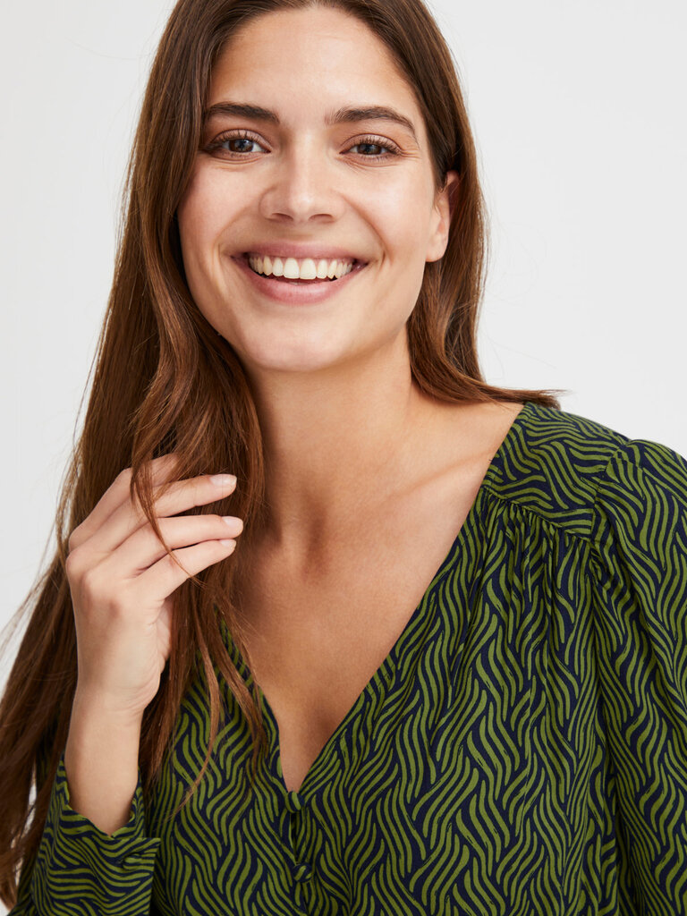 Fransa Neon Swirl Midi