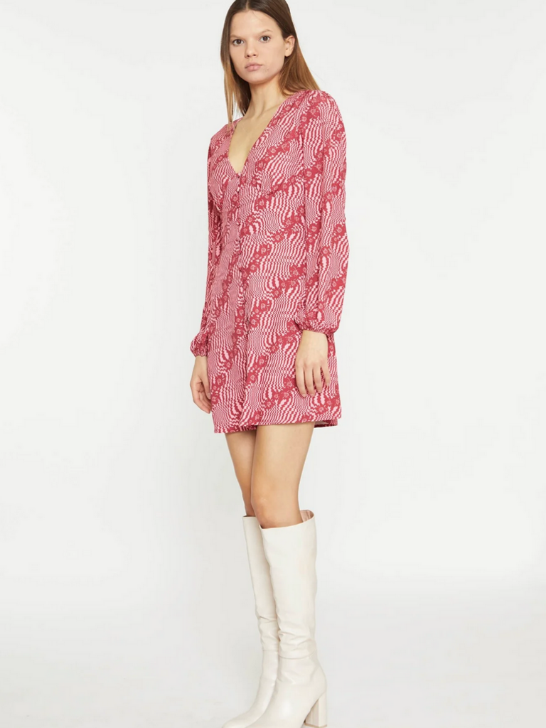 Glamorous Digital Floral Mini