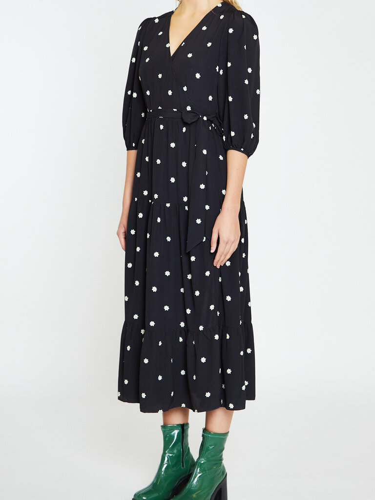 Glamorous Mini Diasy Wrap Dress