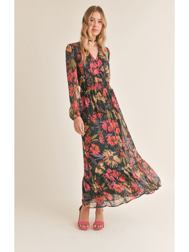 Sadie may white cheap long sleeve dress