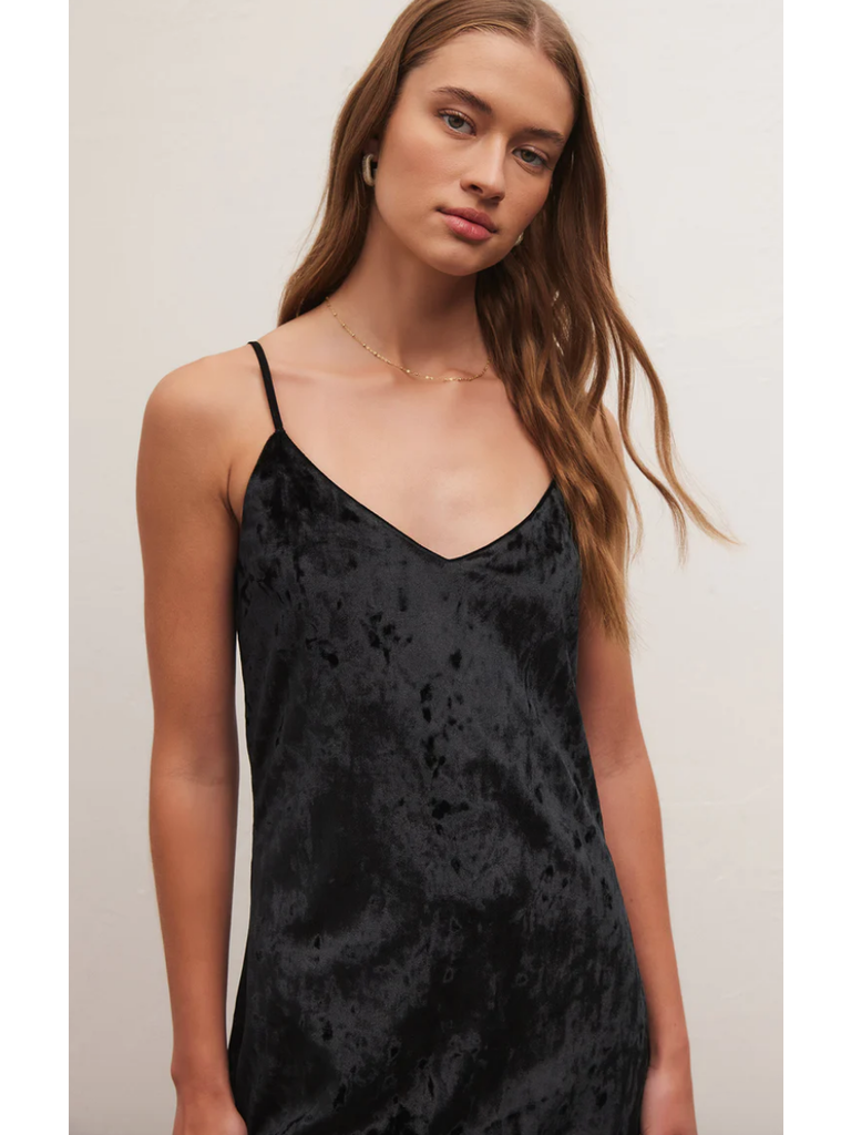 Velvet Cami Slip Dress