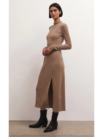Z Supply Chai Ribbed Midi