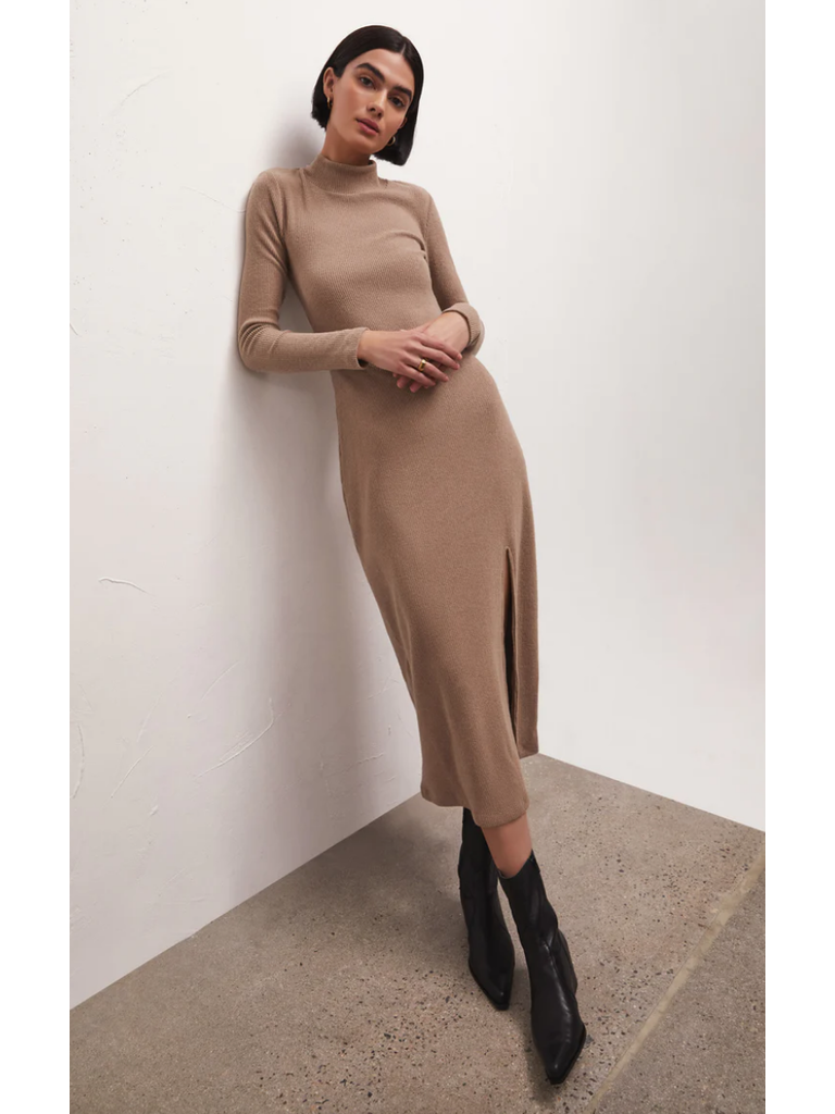 Z Supply Chai Ribbed Midi