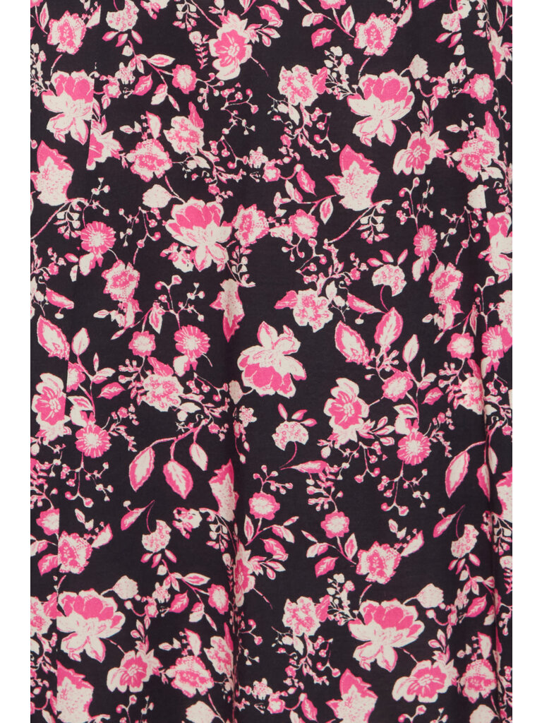 B. Young Pink Floral Dress