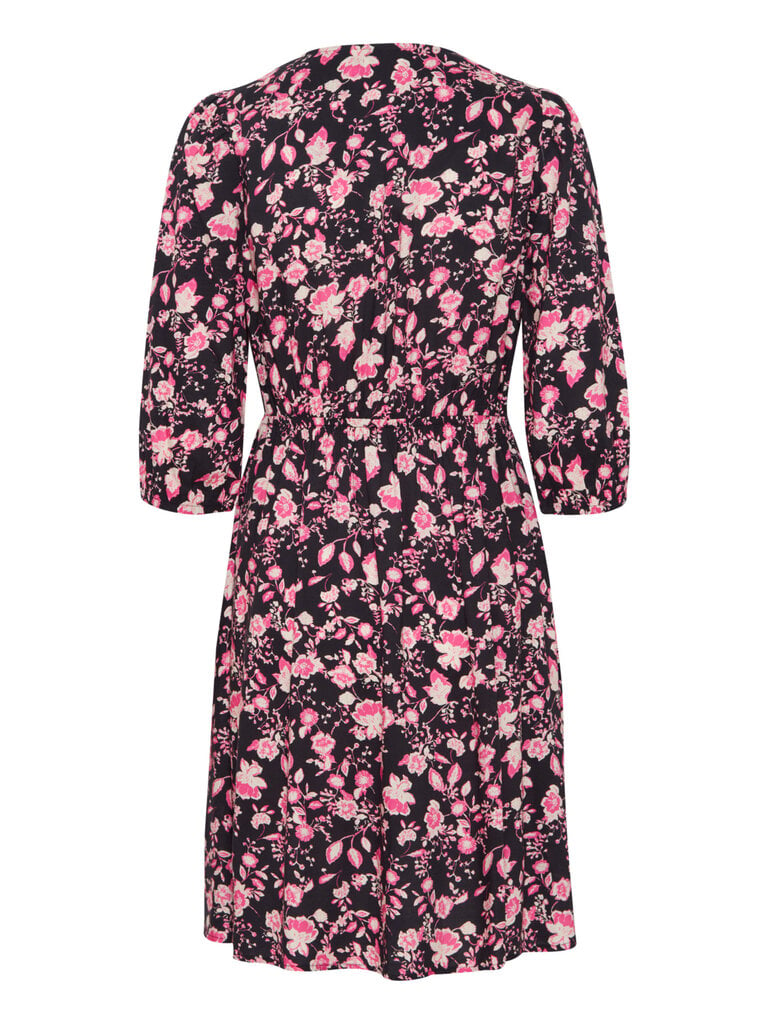 B. Young Pink Floral Dress