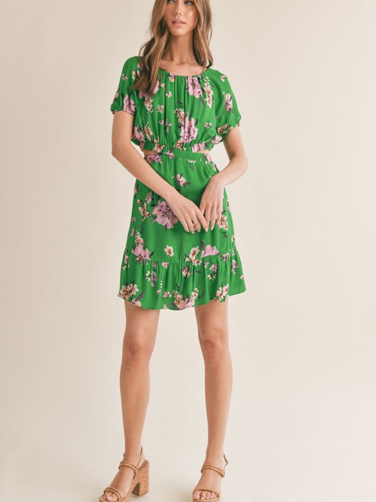 Sage The Label Green Cut Out Mini