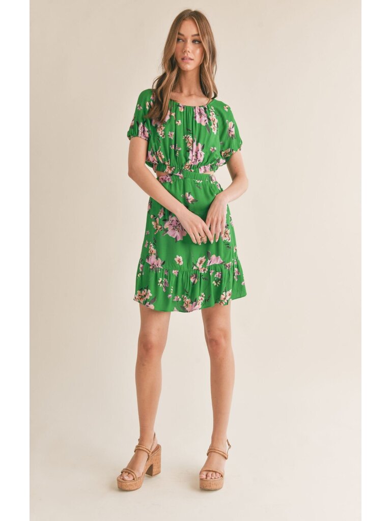 Sage The Label Green Cut Out Mini
