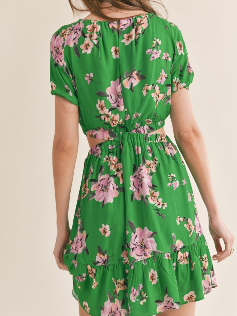 Sage The Label Green Cut Out Mini